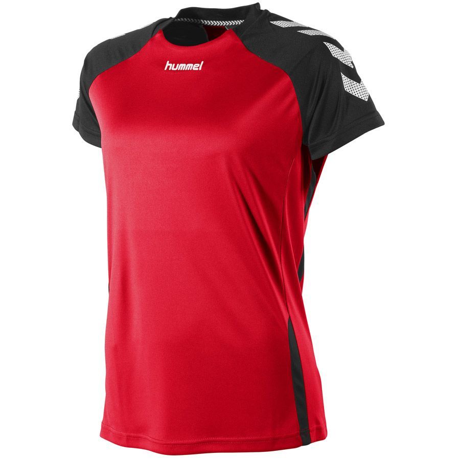 Hummel sport T shirt Aarhus rood/zwart online kopen