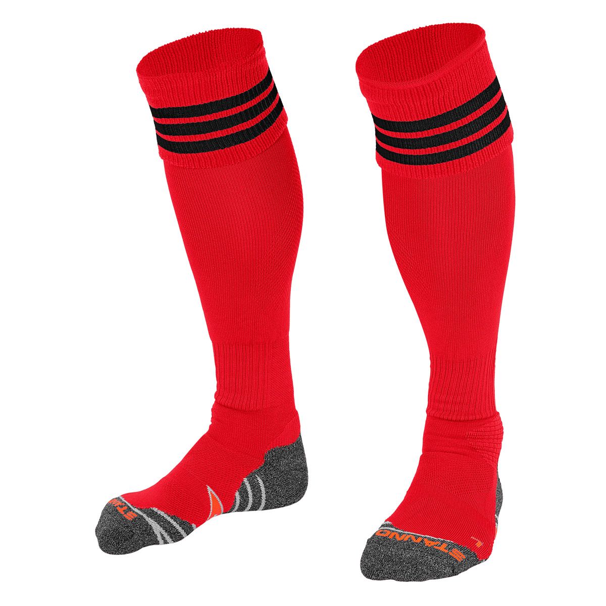 Stanno voetbalsokken Ring Sock rood/zwart maat 45 48 online kopen