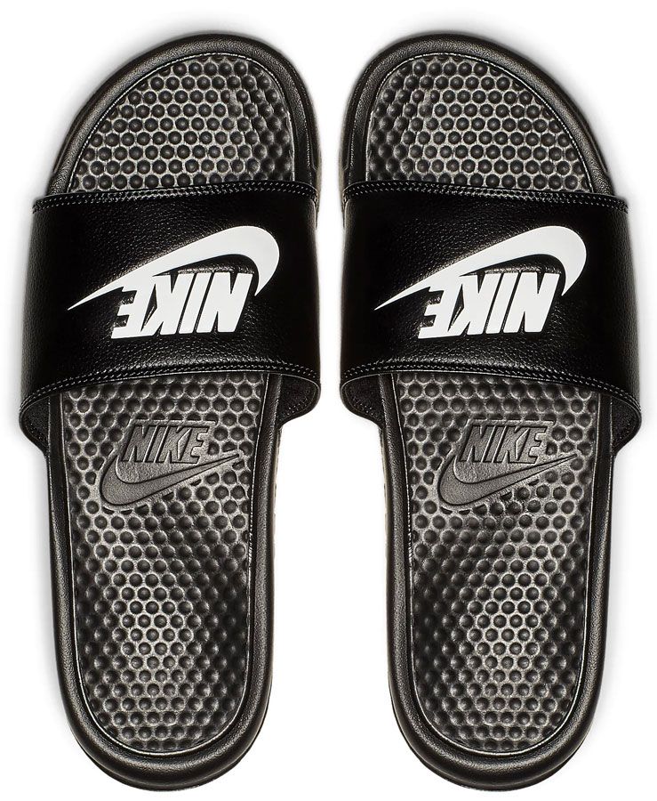 Nike Badslippers Benassi JDI Zwart/Wit online kopen