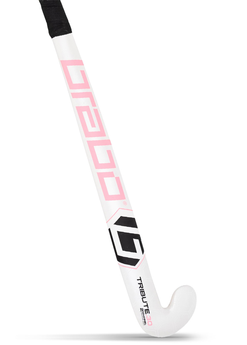 Brabo IT TC 30 CC White/Pink zaalhockeystick online kopen