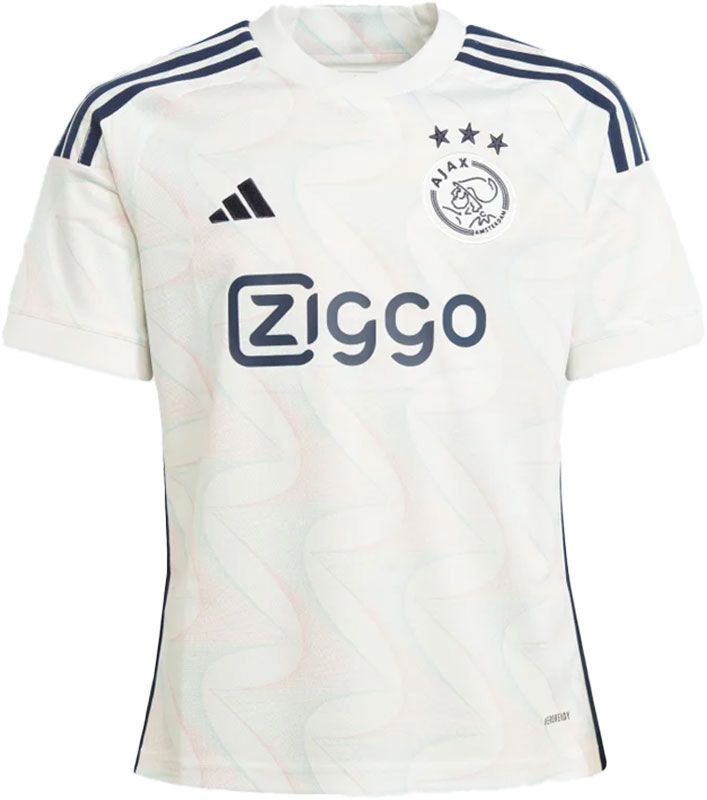 Sophie Rood Wereldvenster adidas Ajax Junior Uitshirt 2023-2024 HZ7719 | Sporthuis.nl