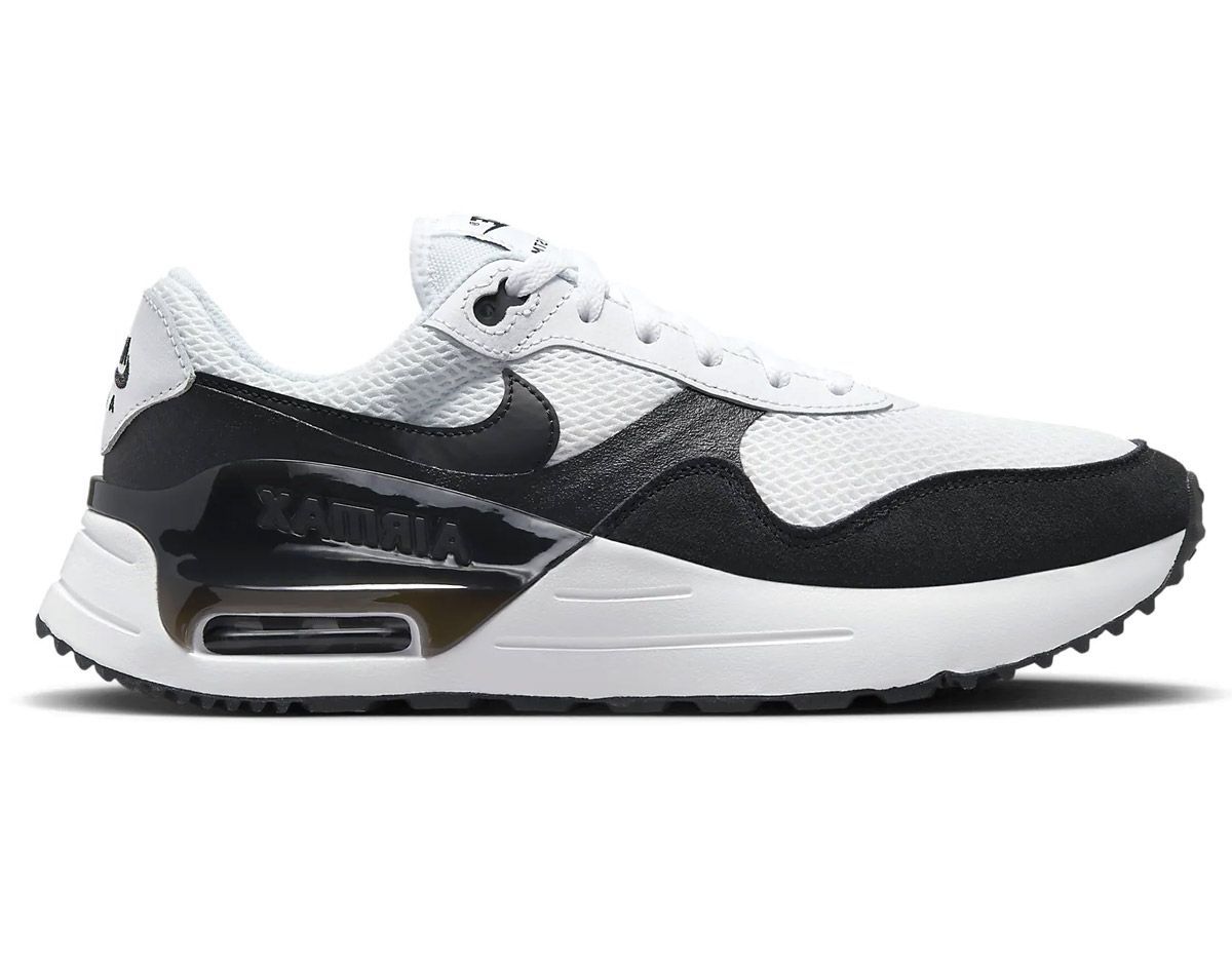 Nike air max zwart sales met wit