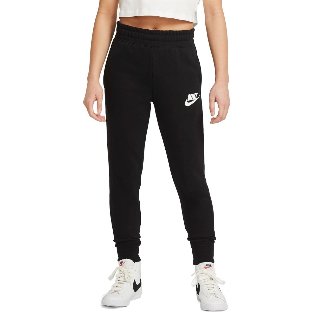 Nike Sportswear Club Meisjesbroek van sweatstof Zwart online kopen