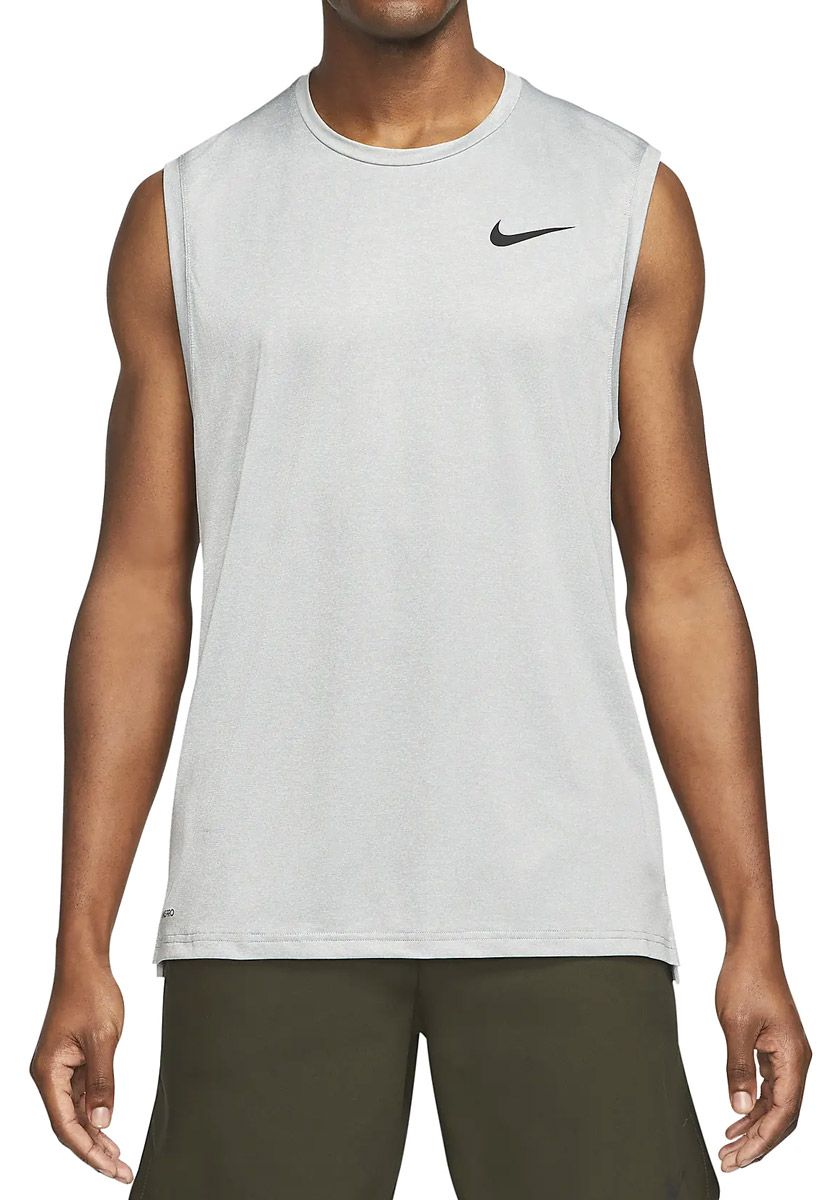 Nike Pro Dri FIT Tanktop voor heren Grijs online kopen