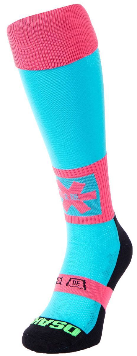 Osaka Aqua Pink Mix Hockeysokken