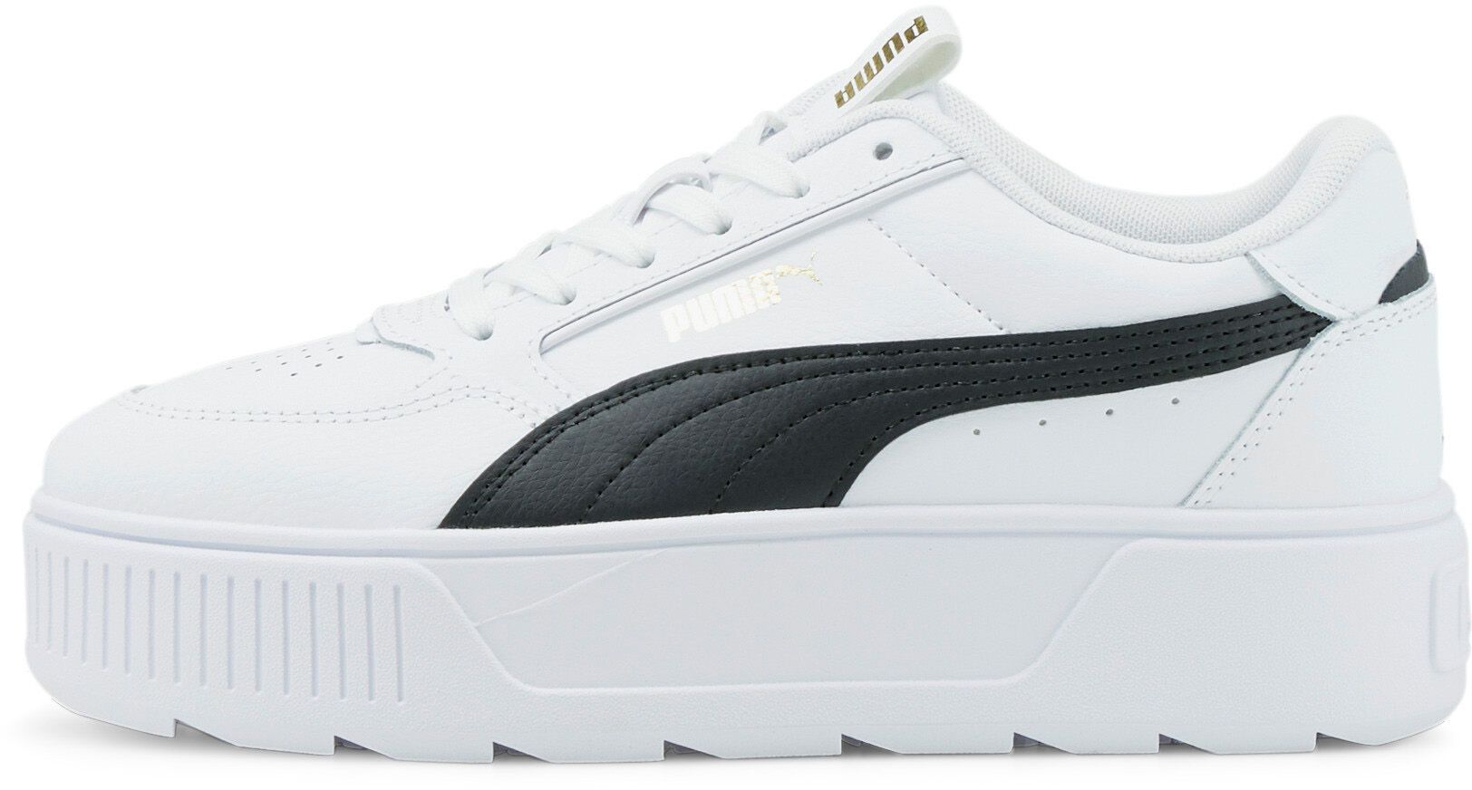 PUMA Karmen Rebelle Dames Sneakers - White/Black - Maat 40.5